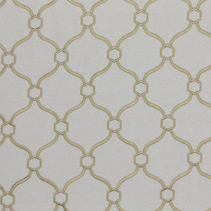 Picardie Trellis Sand by RM CoCo Fabric