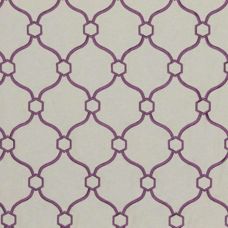 Picardie Trellis Lilac by RM CoCo Fabric