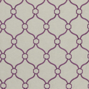 Picardie Trellis Lilac by RM CoCo Fabric