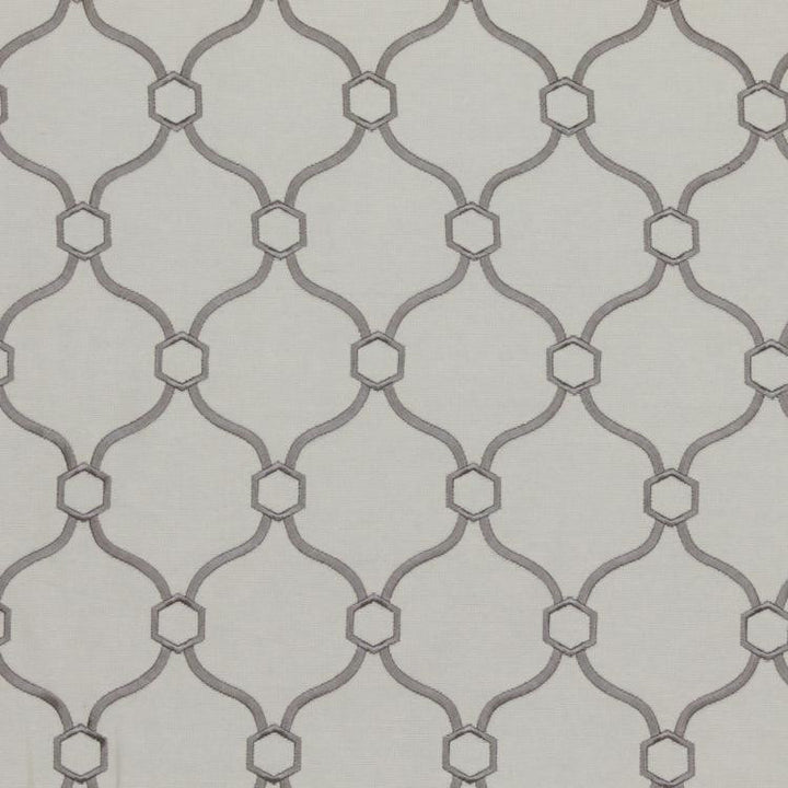 Picardie Trellis Grey by RM CoCo Fabric