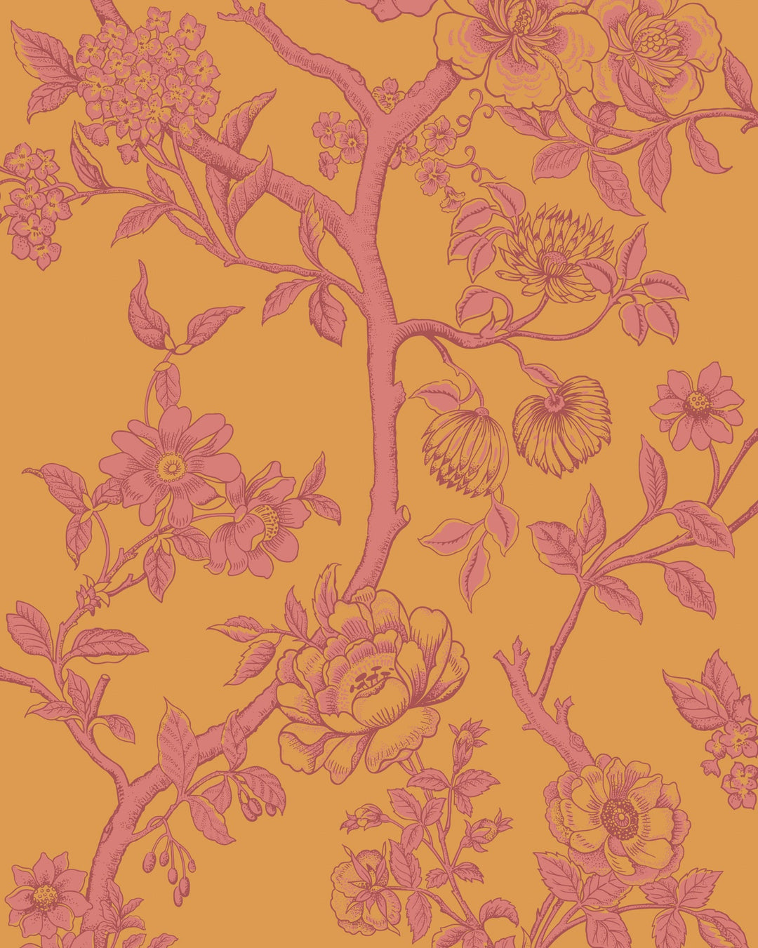 Tangerine By Cole & Son Wallcovering