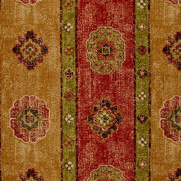 Caspian Stripe Spice 1291001 by Schumacher Fabric A PASSAGE TO INDIA PRINTS See Sample UNITED KINGDOM NOT APPLICABLE </p><p>Repeat: Horizontal: 25 1/2" (65CM) and Vertical: 25 1/4" (64CM) 51" WIDE (130CM) - Fabric Carolina -