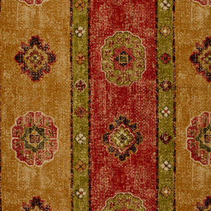 Caspian Stripe Spice 1291001 by Schumacher Fabric