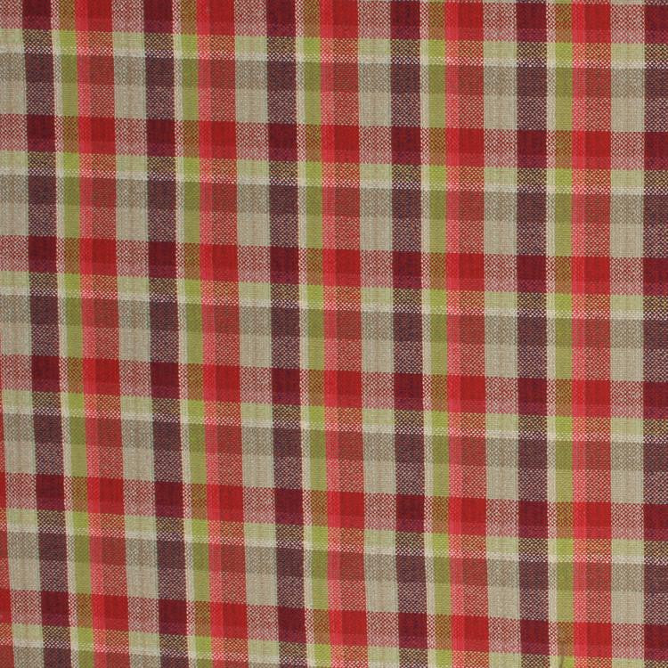 Jaunty Plaid Berry by RM CoCo Fabric