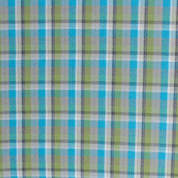 Jaunty Plaid Shorelake by RM CoCo Fabric