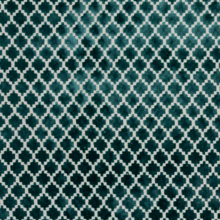 Pique Trellis Turquoise by RM CoCo Fabric