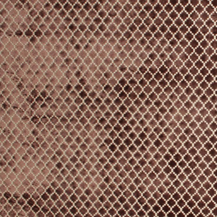 Pique Trellis Mocha by RM CoCo Fabric