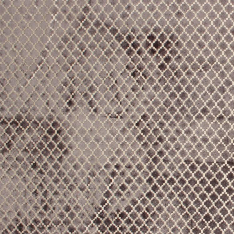 Pique Trellis Gray by RM CoCo Fabric
