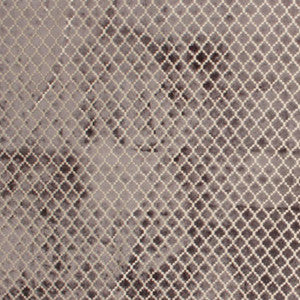 Pique Trellis Gray by RM CoCo Fabric