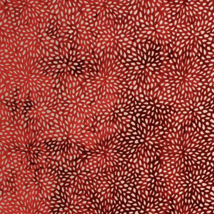 Ikebana Crimson by RM CoCo Fabric