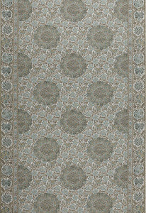 Kaya Medallion Mineral 1296002 by Schumacher Fabric