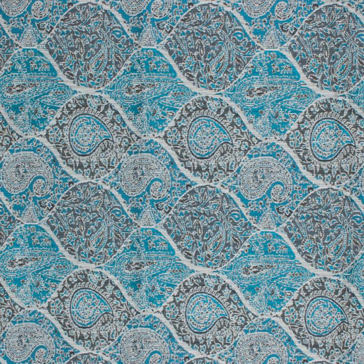 Bridlewood Paisley Teal by RM CoCo Fabric