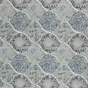 Bridlewood Paisley Platinum by RM CoCo Fabric