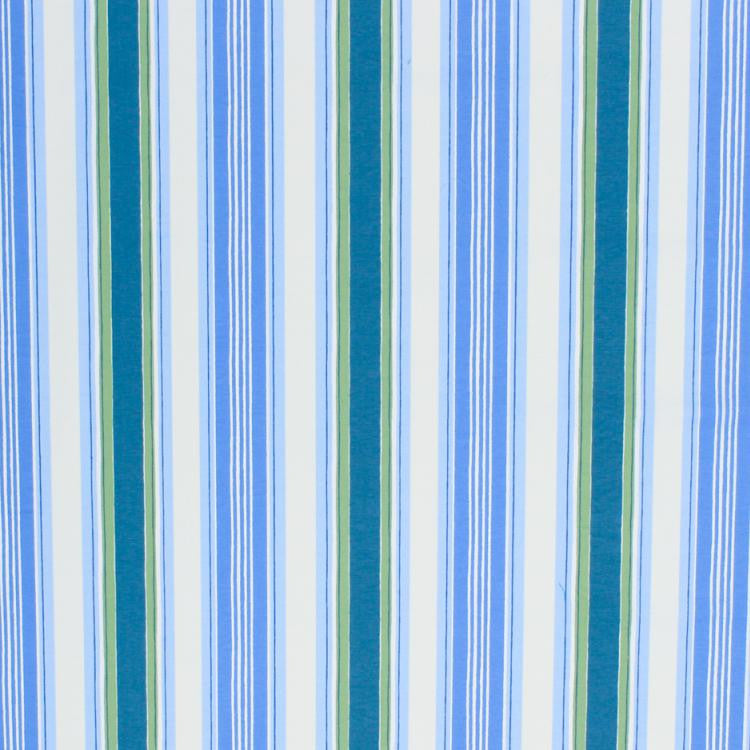 Le Cirque Stripe Bluebell by RM CoCo Fabric