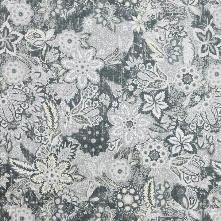 Hillwood Garden Pewter by RM CoCo Fabric