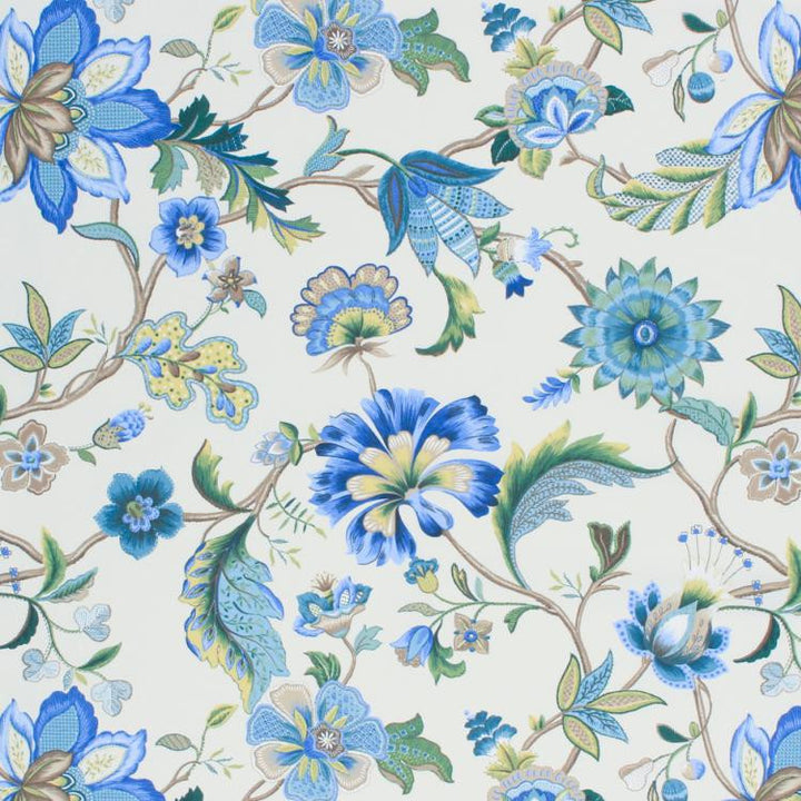 Queen's Garden Bluebell by RM CoCo Fabric