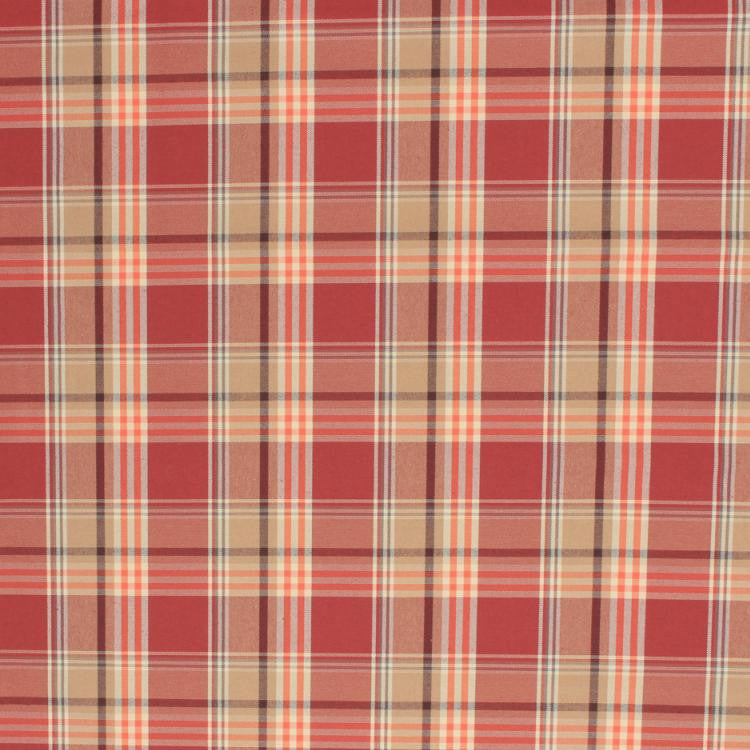 Astaire Plaid Pumpkin Spice by RM CoCo Fabric