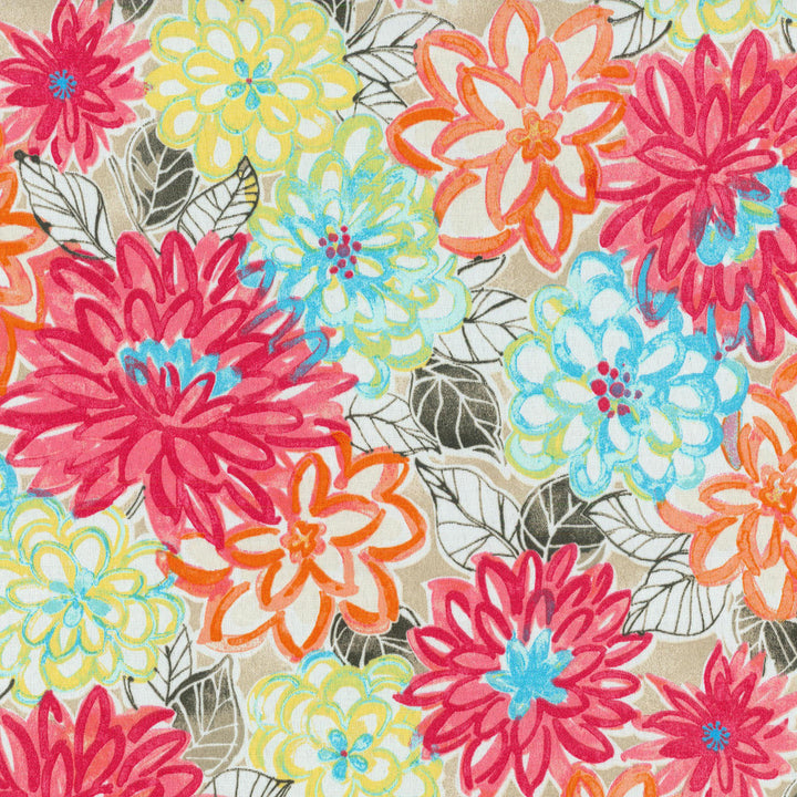 Matisse Dance Watermelon 130120 by PKL Studio Outdoor Fabric - 100% Spun Polyester USA 51000 Horizontal: 13.5 and Vertical: 27 54 - Fabric Carolina -