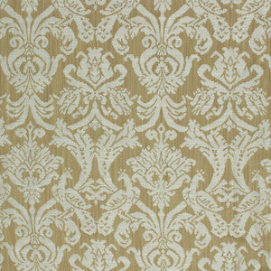Delacroix Damask Pear by RM CoCo Fabric