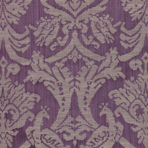 Delacroix Damask Violet by RM CoCo Fabric