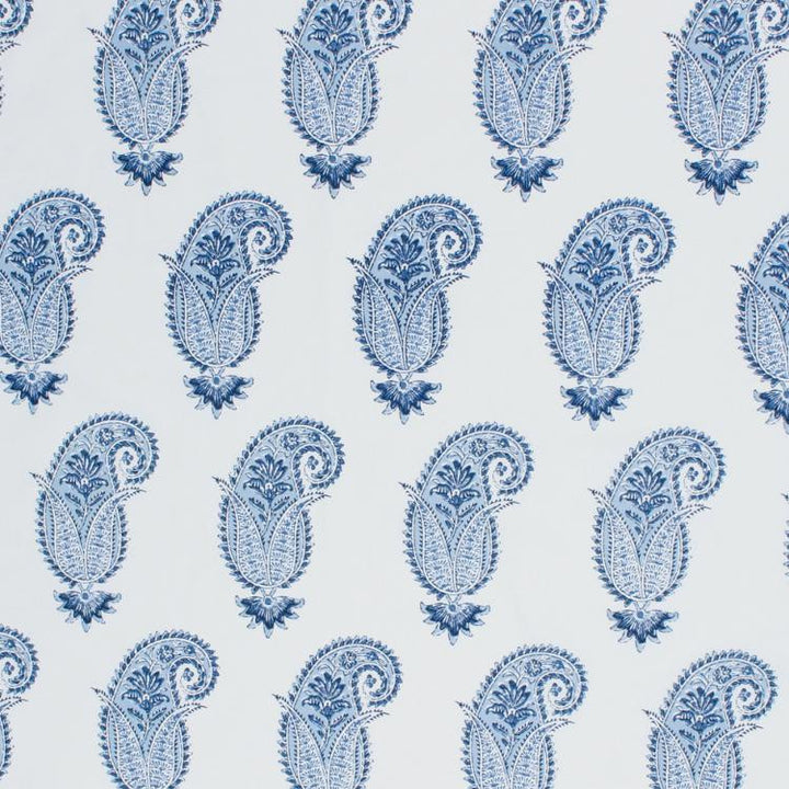 Akbar Paisley China Blue by RM CoCo Fabric