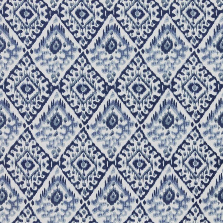 Akbar China Blue by RM CoCo Fabric