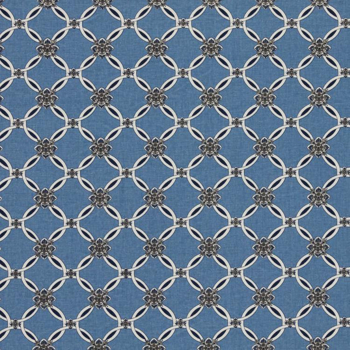 Intertwined Indigo by RM CoCo Fabric