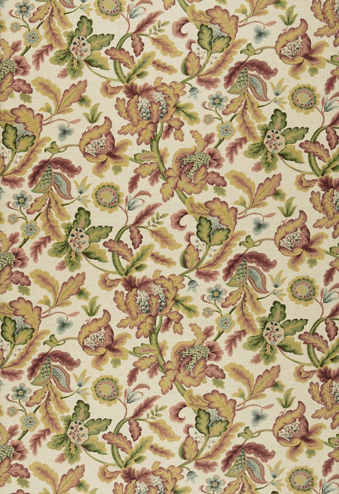 Shelton Tree Spice 1305000 by Schumacher Fabric Classic-Prints 52% Linen, 48% Cotton - Horizontal: 27 and Vertical: 28.5 54 - Fabric Carolina -