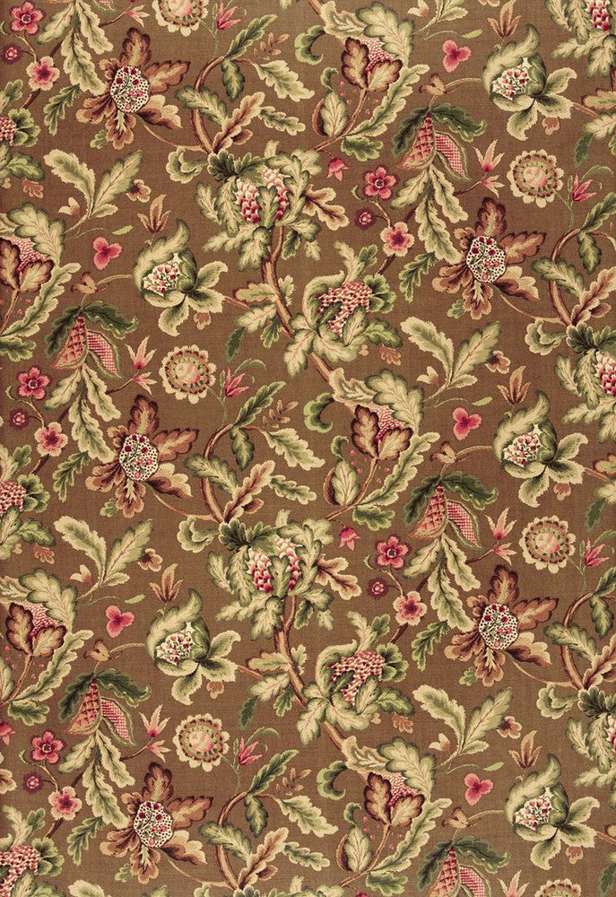 Shelton Tree Fawn 1305002 by Schumacher Fabric Classic-Prints 52% Linen, 48% Cotton - Horizontal: 27 and Vertical: 28.5 54 - Fabric Carolina -