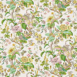 Cranley Garden Pink 1314001 by Schumacher Fabric
