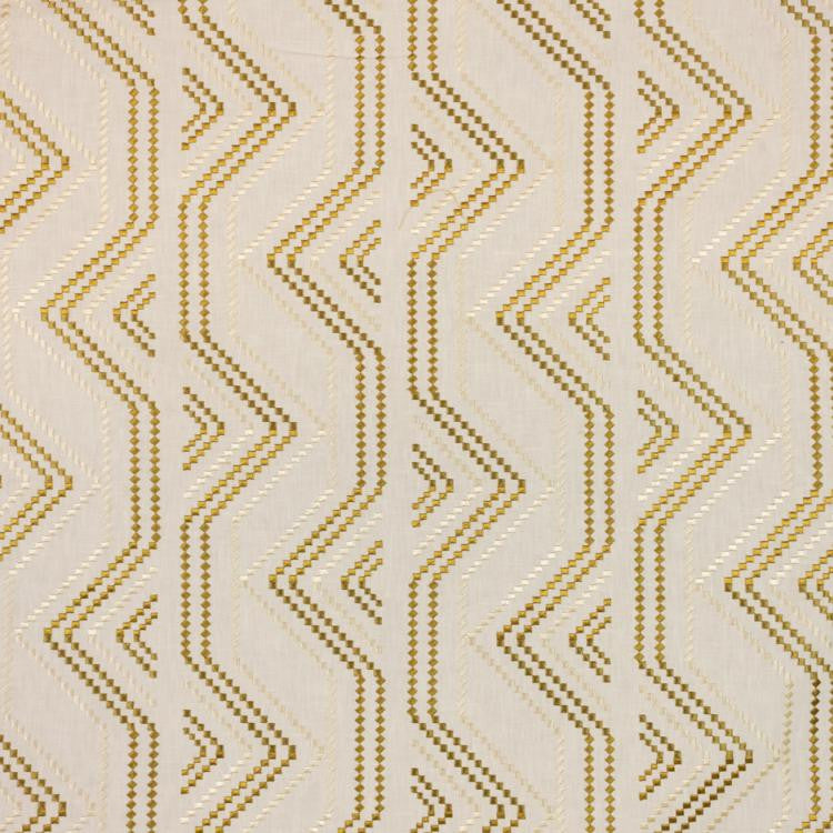 Square Pegs Sugar Cane by RM CoCo Fabric