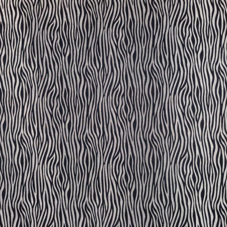 Jungle Glam Midnight Silver by RM CoCo Fabric