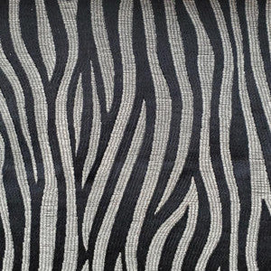 Jungle Glam Midnight Silver by RM CoCo Fabric