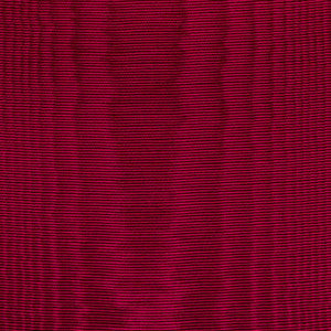 CROWN MOIRE CRANBERRY by RM CoCo Fabric