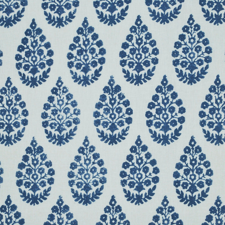 Meera Indigo 1 by P Kaufmann Fabrics Fabric
