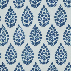 Meera Indigo 1 by P Kaufmann Fabrics Fabric