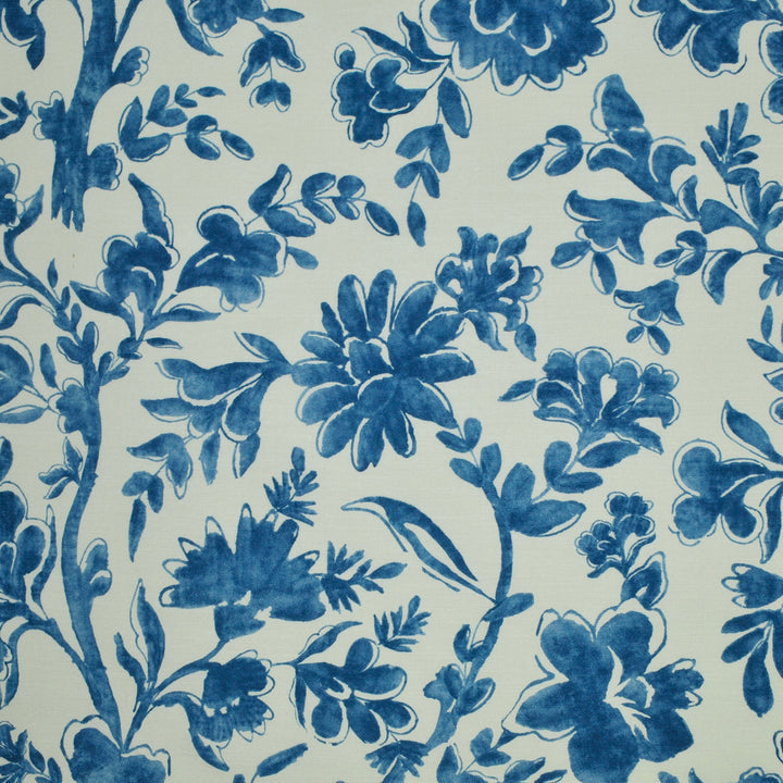 Meili Indigo 1 by P Kaufmann Fabrics Fabric