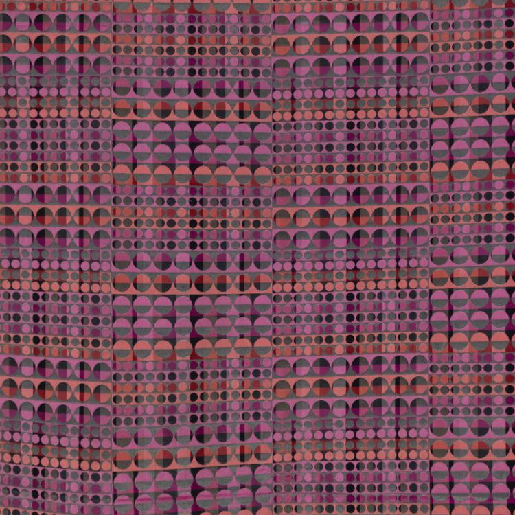 Around In Circles Mulled Wine by RM CoCo Fabric