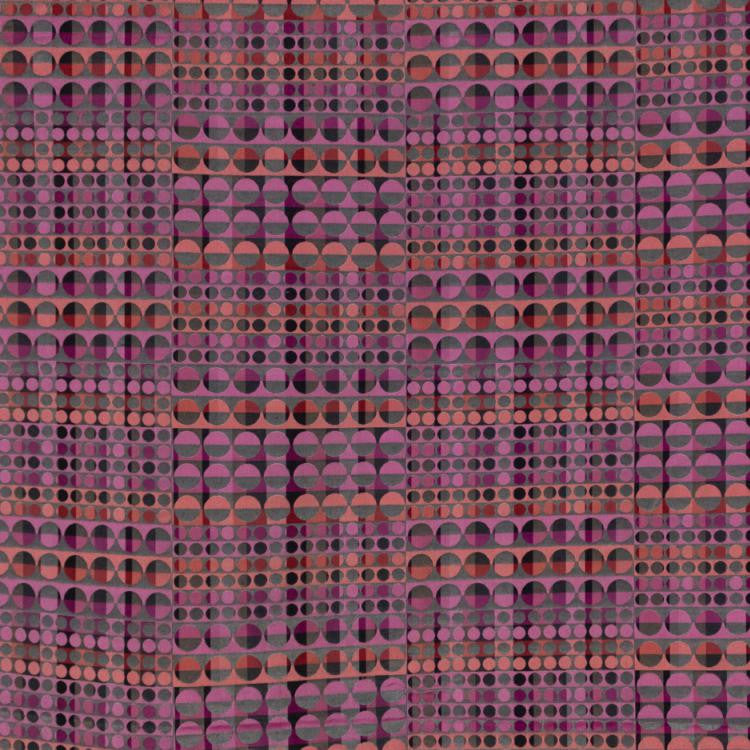 Around In Circles Mulled Wine by RM CoCo Fabric