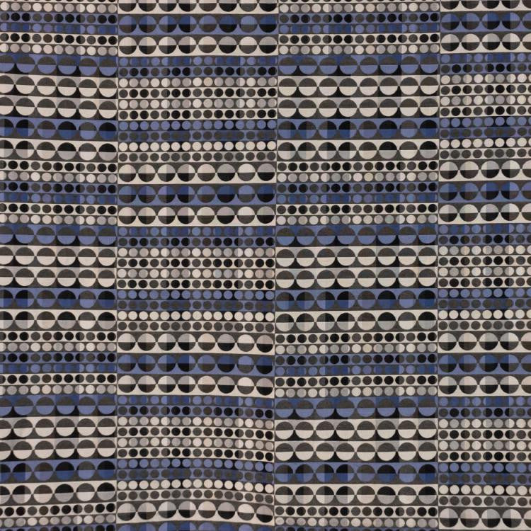 Around In Circles Wedgewinkle by RM CoCo Fabric