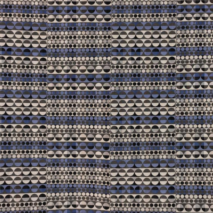 Around In Circles Wedgewinkle by RM CoCo Fabric