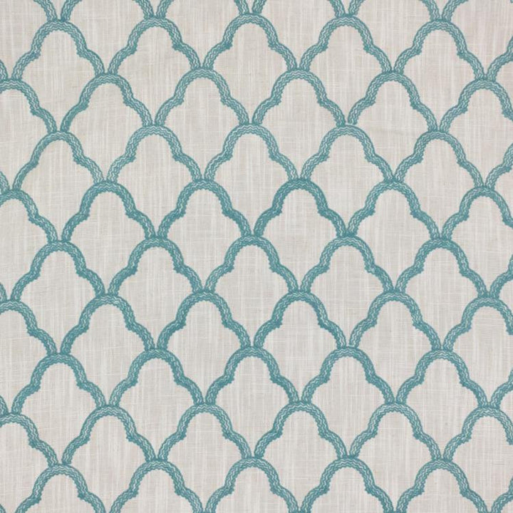Lace Trellis Aegean by RM CoCo Fabric