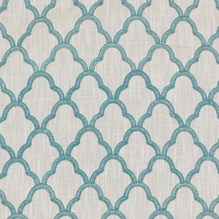 Lace Trellis Aegean by RM CoCo Fabric