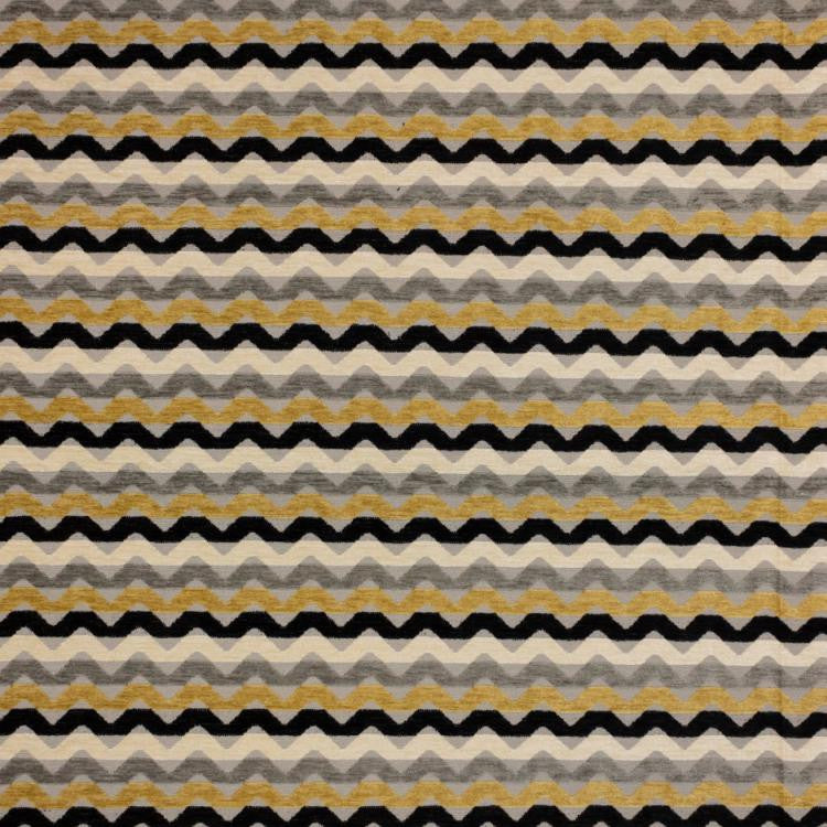 Ric Rac Golden Pewter by RM CoCo Fabric