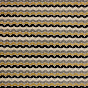 Ric Rac Golden Pewter by RM CoCo Fabric