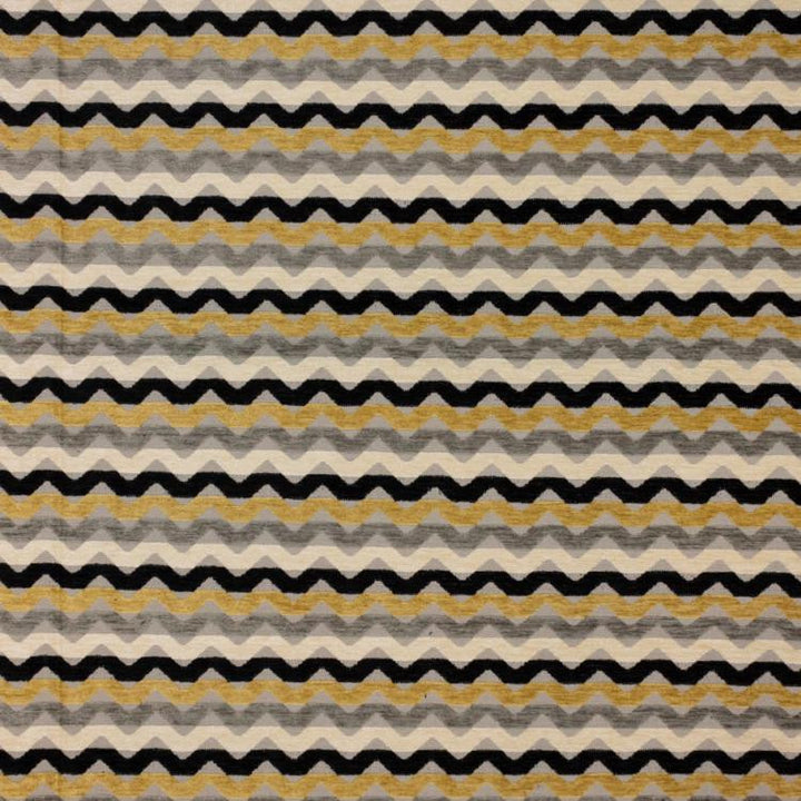 Ric Rac Golden Pewter by RM CoCo Fabric