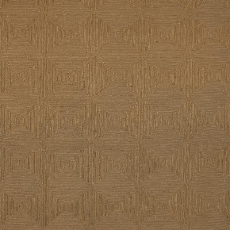 Greek Key Fret Brown Sugar by RM CoCo Fabric