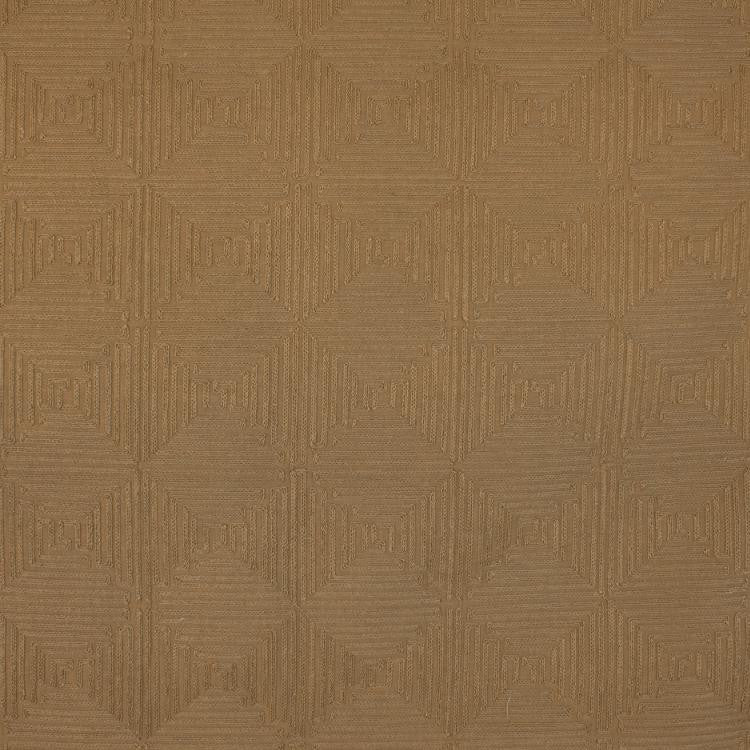Greek Key Fret Brown Sugar by RM CoCo Fabric