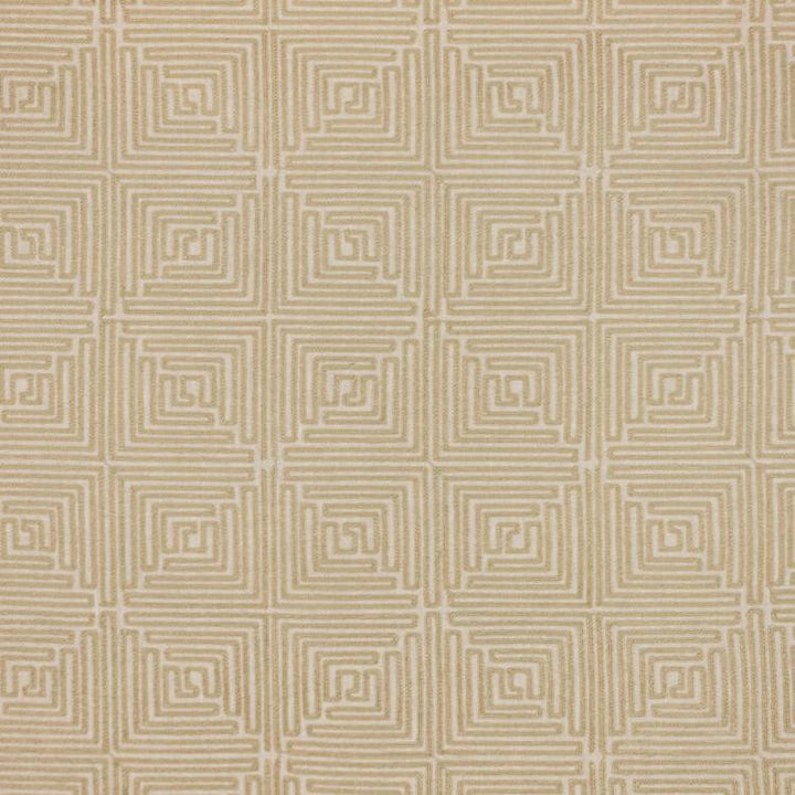 Greek Key Fret Sandstone by RM CoCo Fabric