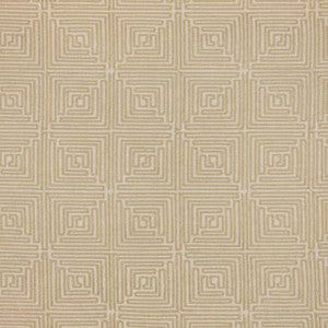 Greek Key Fret Sandstone by RM CoCo Fabric